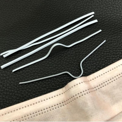 High Quality Disposable Mask Raw Material 3mm Single Core Nose Wire for Face Mask